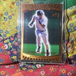 1999 Upper Deck Derek Jeter Superstar Spotlight Baseball Card 