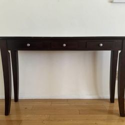 Vintage Mahogany Console Table