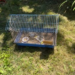 Metal Hamster Or Animal Cage-Needs Bath 