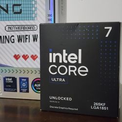 Intel Core Ultra 7 265KF CPU ASUS Z890 AYW GAMING WIFI Mobo New Sealed