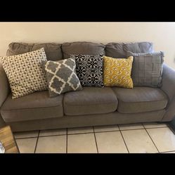 Couch With Pillows