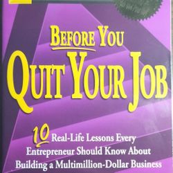 Before You Quit Your Job 