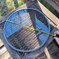 1/4 ×14" ROUND SAFTY GLASS