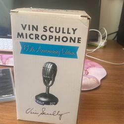 Vin Scully Microphone 