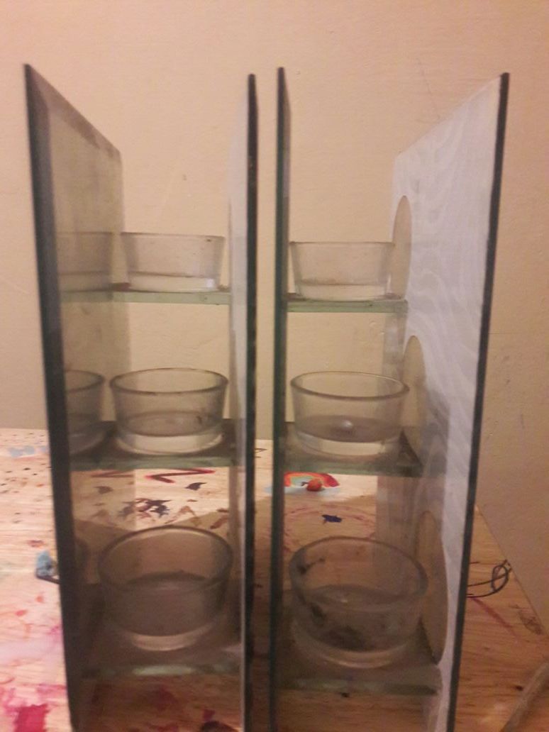 El par para poner velitas pekeñas