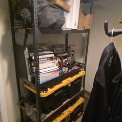 Metal Shelving Unit