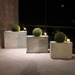Rectangle Concrete Pots