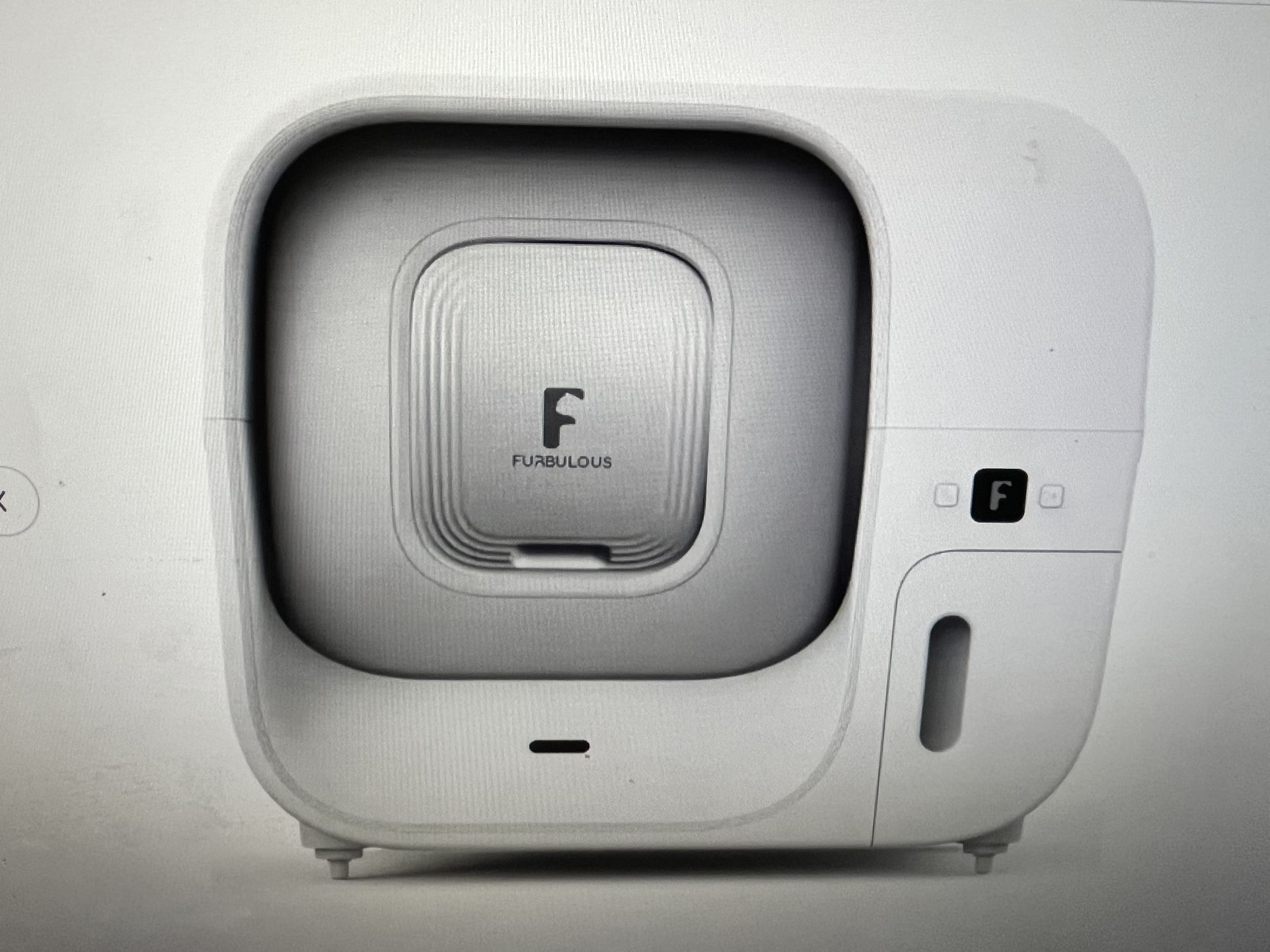 Furbuloys True Oder-Free Self Cleaning Litter Box