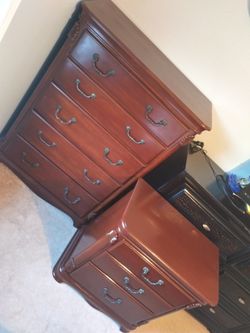 Dresser With Night stand