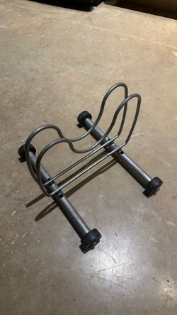 Single standing bike rack