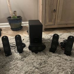 Logitech X-530 Surround Sound System – Excellent Condition