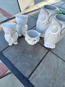 Ceramic Owls