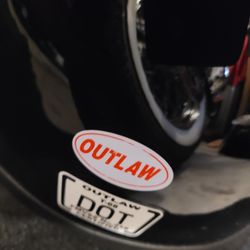 Outlaw Motorcycle Helmet 