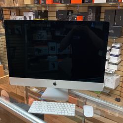 2019 Apple iMac i9 CPU/16GB RAM/512SSD with keyboard and mouse 