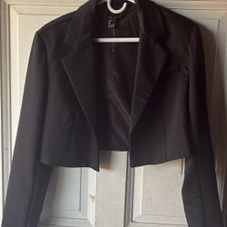 Cropped Blazer