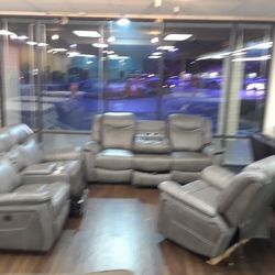 New Recliner Sofa And Love Seat