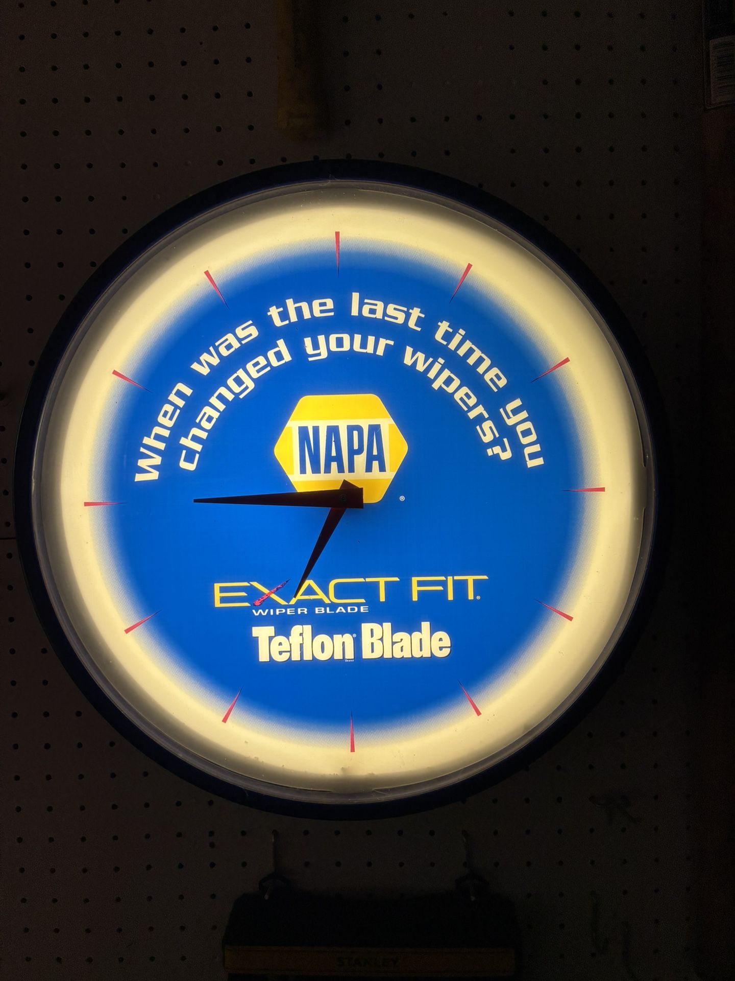 Napa Light Up Clock