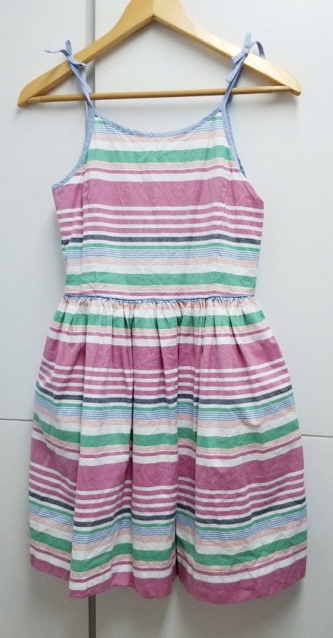 Ralph Lauren Striped Sundress Sz 14