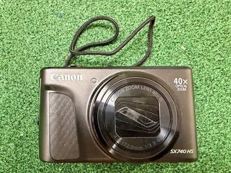 Canon PowerShot SX740 HS 20.3MP Camera - Black
