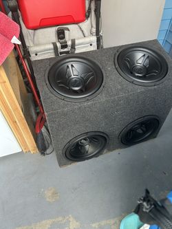 4 12in BOSS 1000 Watts