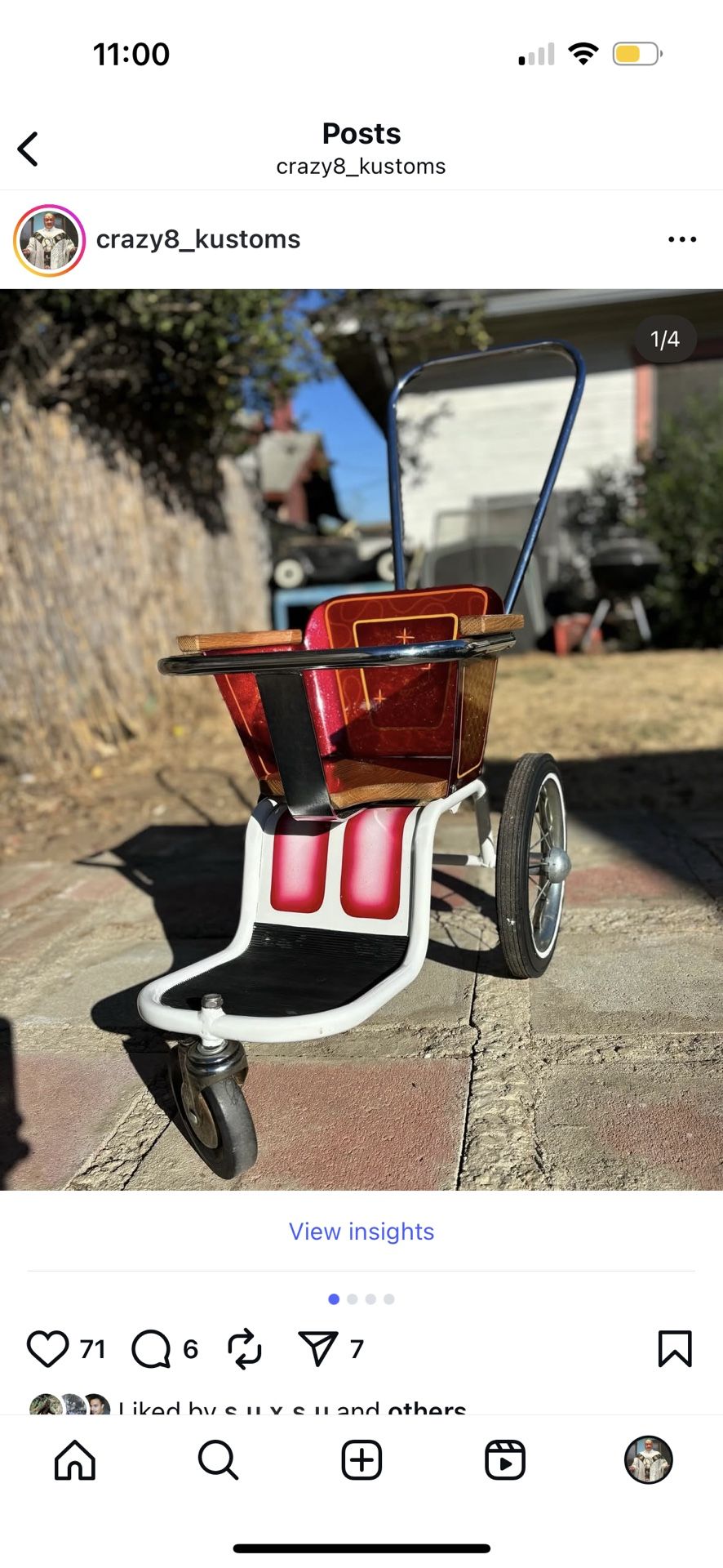 Vintage Stroller