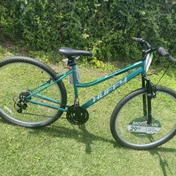 Brand new Huffy 29" /18 speed Rock Creek Mountain Bike, Blue-bike working very smoothly