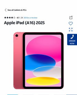 Apple iPad A16 2025