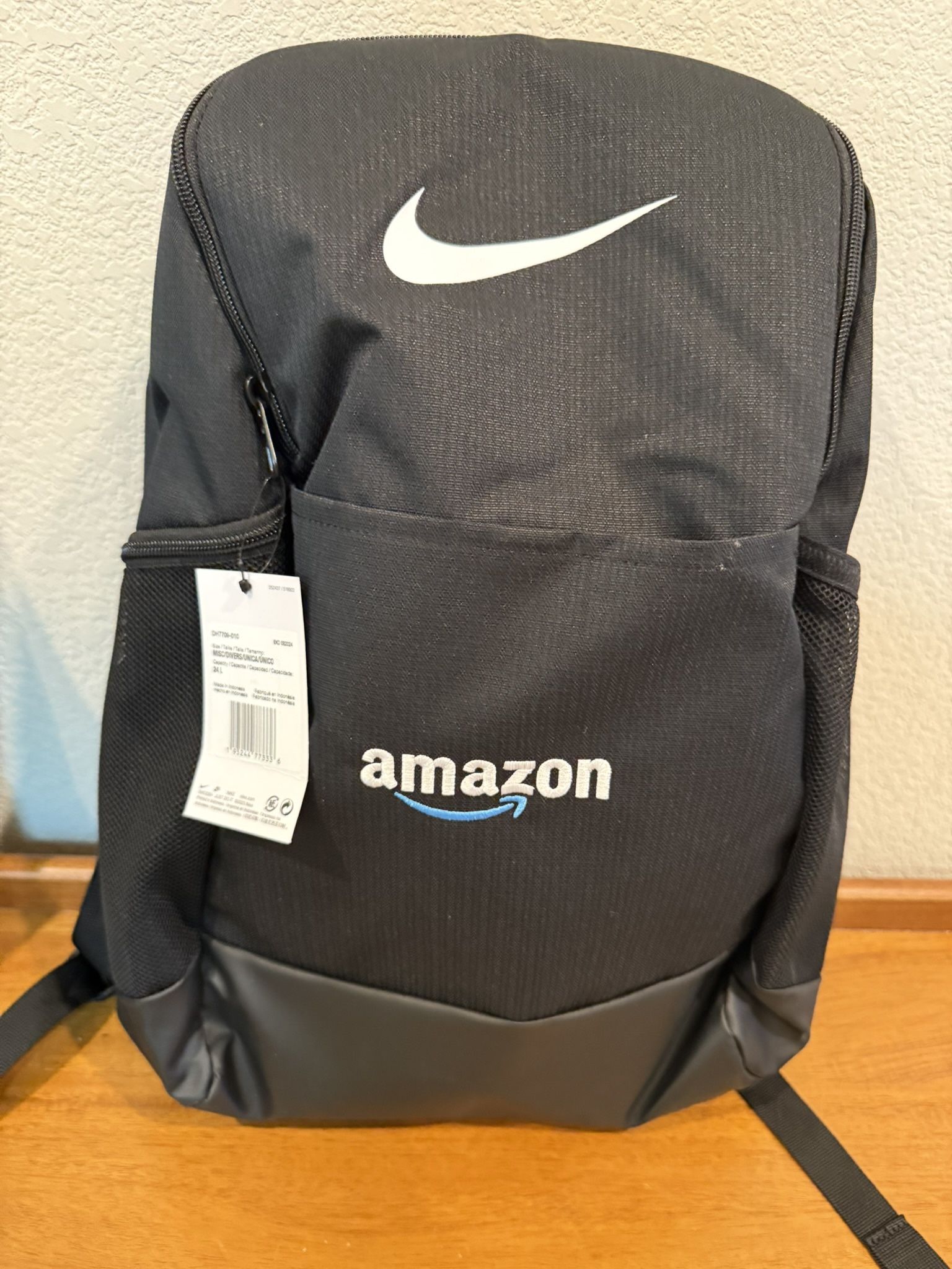 Nike x Amazon Black Backpack *Brand new*