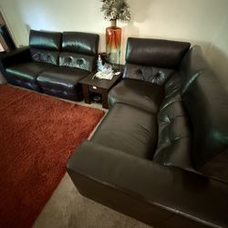 Leather Sofa