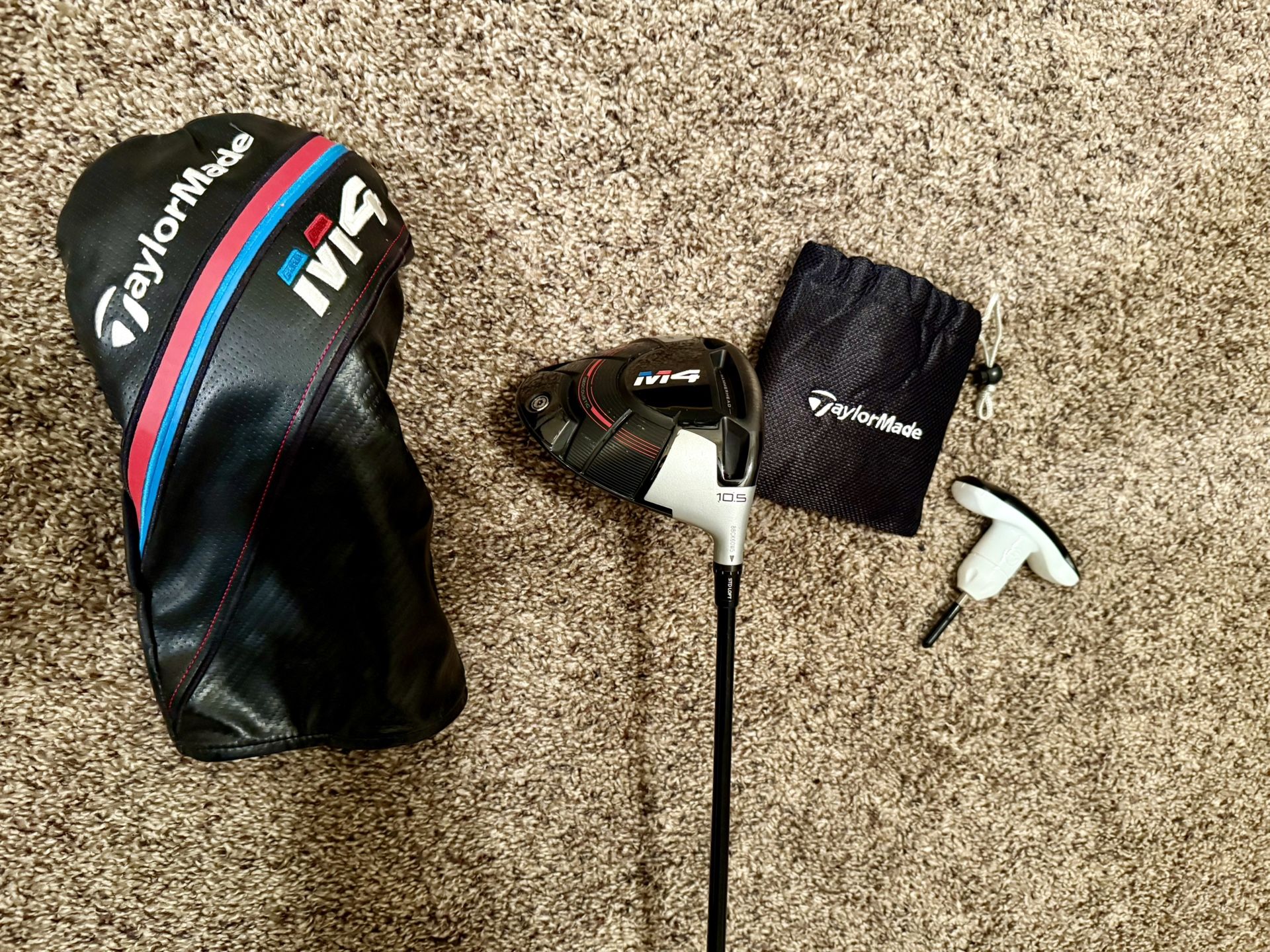 Taylormade M4 Driver 10.5 Degree Stiff Flex