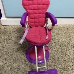 American Girl, Doll Hair Styling Chair For 18 Inch Dolls