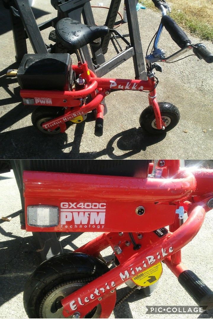 Pukka mini bike