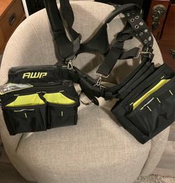 AWP TRAPJAW Tool Rig with Suspenders $85 New