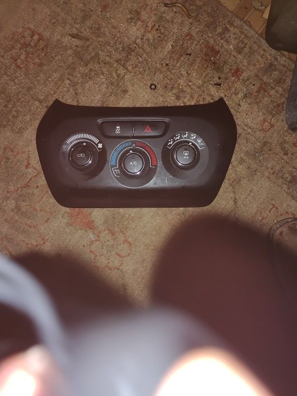 2021 Jeep Cherokee Master Air Conditioner Control Switch 