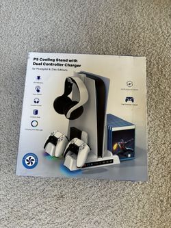 P5 Cooling Stand With Dual Controller Charger 