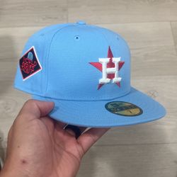 Houston Astro New Era Hat Size 7