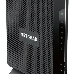 	NETGEAR - Nighthawk AC1900 Router with DOCSIS 3.0 Cable Modem - Black