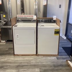 👑SpeedQueen TR3 & DR3 Washer And Gas Dryer Set👑