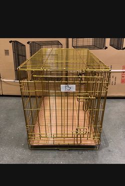 Dog crate wire folding size 24 inch small new in box 📦