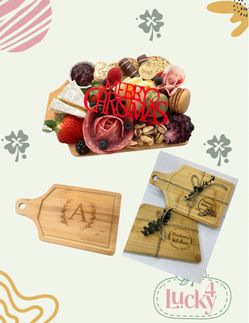 Personalized Mini Charcuterie Boards