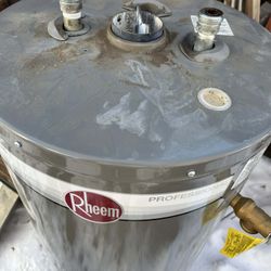 Hot Water Tank And Furnace