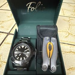 Folio Watch Gift Set