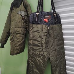 Railroad police winter uniform rated for -50 degree weather