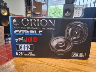 Orion CB52 5.25" 2-Way Coaxial Speakers