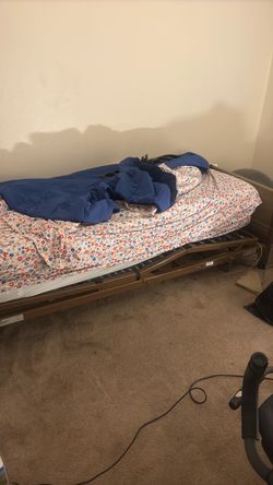 Electric Hospital Bed with Mattress