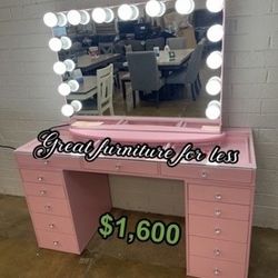 Vanity With Mirror Brand New