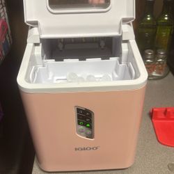 Pink Igloo Ice Machine 