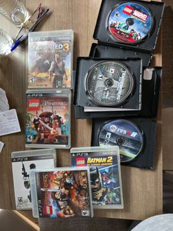 Ps3 games total of 8