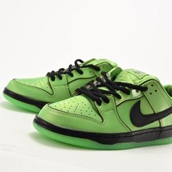 Nike SB Dunk Low The Powerpuff Girls Buttercup 55