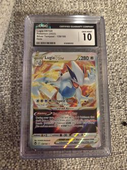 Pokémon TCG Lugia VSTAR 139/195 Silver Tempest Ultra Rare Holo NM 2022